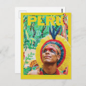 Peru Amazon Rainforest Briefkaart (Voorkant / Achterkant)