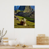 Peru, Andes, Andesgebergte, Machu Picchu Poster (Keuken)