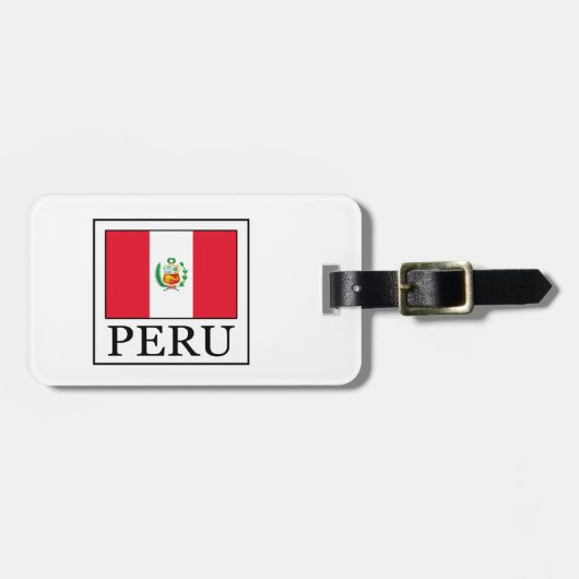 Peru Bagagelabel (Voorkant horizontaal)