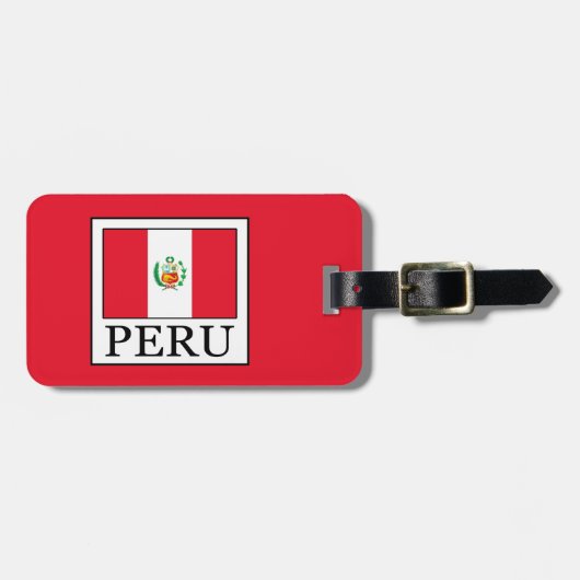 Peru Bagagelabel (Voorkant horizontaal)