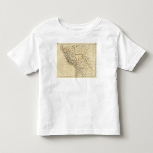 Peru, Bolivia Kinder Shirts (Voorkant)