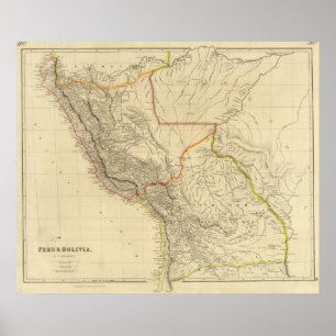 Peru, Bolivia Poster