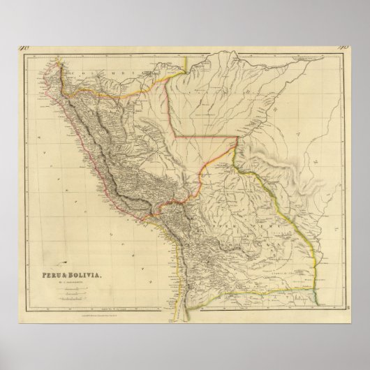Peru, Bolivia Poster (Voorkant)