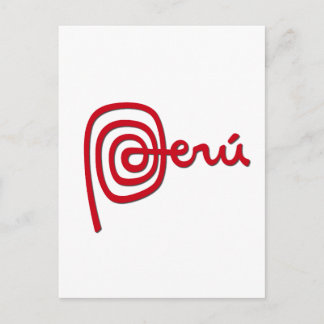 Peru Brand / Marca Peru Briefkaart