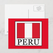 Peru Briefkaart (Voorkant / Achterkant)
