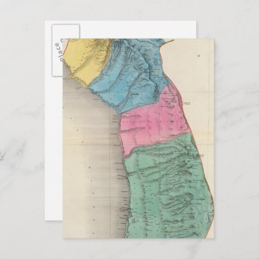 Peru Briefkaart (Voorkant / Achterkant)