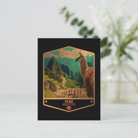 Peru Briefkaart (Staand voorkant)