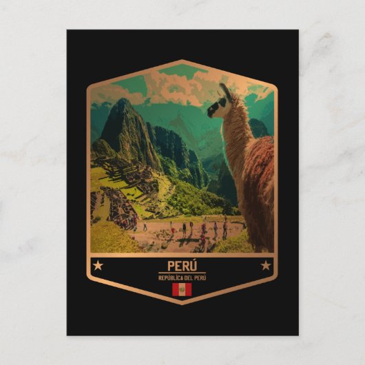 Peru Briefkaart (Voorkant)