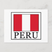Peru Briefkaart (Voorkant)