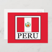 Peru Briefkaart (Voorkant / Achterkant)