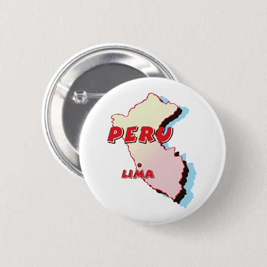 Peru Button (Voorkant /achterkant)