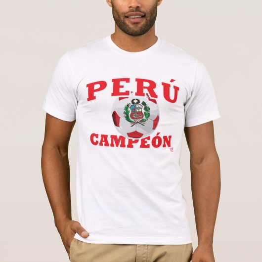 Peru Campeon 2011 - InKa1821 Label T-shirt (Voorkant)
