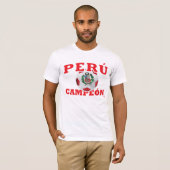 Peru Campeon 2011 - InKa1821 Label T-shirt (Voorkant volledig)