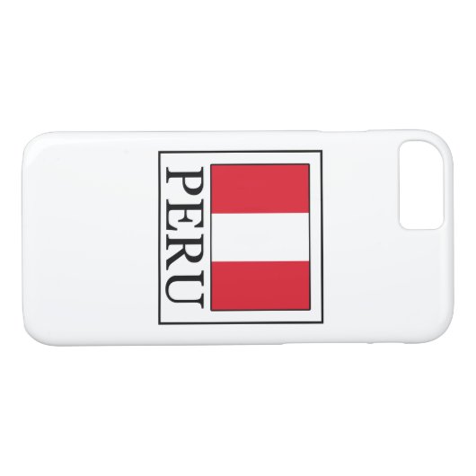 Peru Case-Mate iPhone Case (Achterkant (Horizontaal))