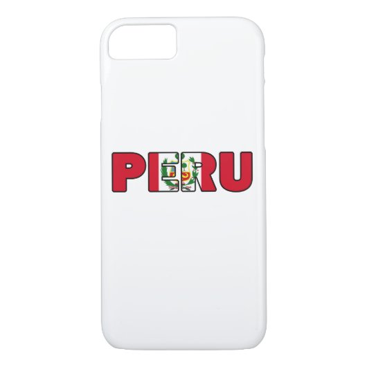 Peru Case-Mate iPhone Case (Achterkant)
