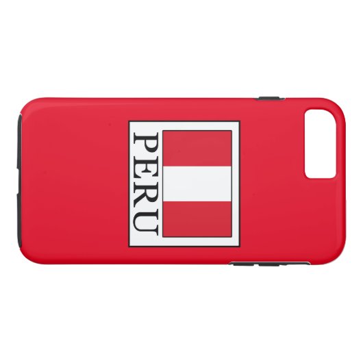 Peru Case-Mate iPhone Case (Achterkant (Horizontaal))