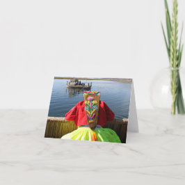 Peru Child - Girl Kaart