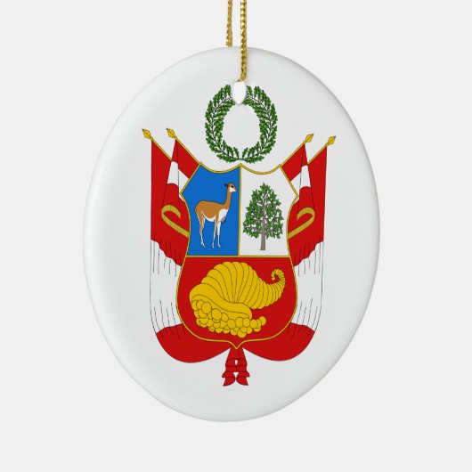 Peru Coat of Arms Ornament (Rechts)