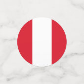 Peru Confetti, feest, Peruaanse vlag Confetti (Kleine voorkant)