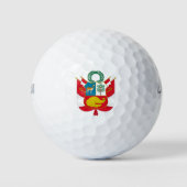 peru embleem golfballen (Voorkant)