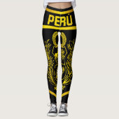 Perú Emblem Leggings (Voorkant)