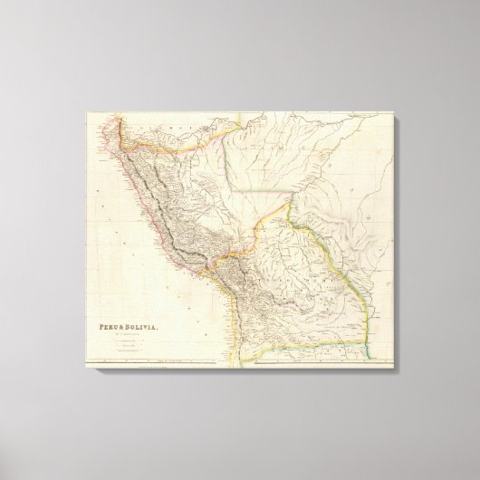 Peru en Bolivia Canvas Afdruk (Voorkant)