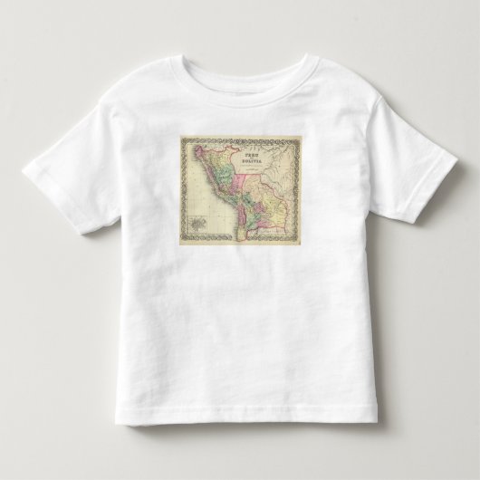 Peru en Bolivia Kinder Shirts (Voorkant)