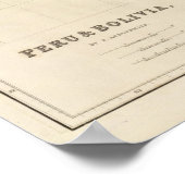 Peru en Bolivia Poster (Hoek)