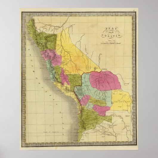 Peru en Bolivia Poster (Voorkant)