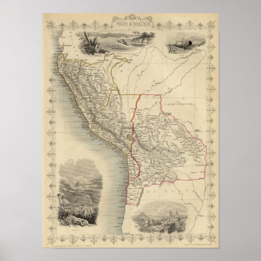 Peru en Bolivia Poster (Voorkant)