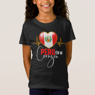 Peru en mi Corazon Peruvian Pride T-Shirt