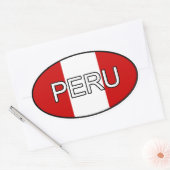Peru Euro Sticker (Envelop)