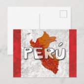Peru Feestdagenkaart (Voorkant / Achterkant)