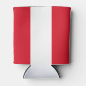 Peru Flag Blikjeskoeler (Voorkant)