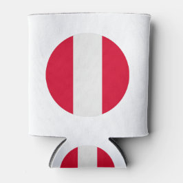 Peru Flag Blikjeskoeler