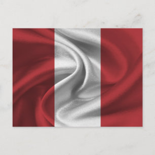 Peru Flag Briefkaart