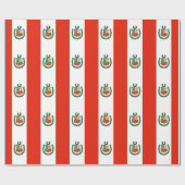 Peru Flag Cadeaupapier (Vlak)