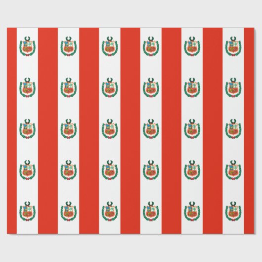 Peru Flag Cadeaupapier (Vlak)