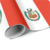 Peru Flag Cadeaupapier (Rol Hoek)
