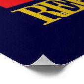 Peru Flag & COA Poster (Hoek)