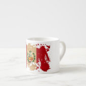 Peru Flag Espresso Kop (Voorkant rechts)