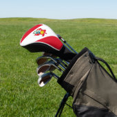 Peru Flag Golfheadcover (Insitu)
