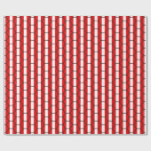 Peru Flag Honeycomb Wrapping Paper Cadeaupapier (Vlak)