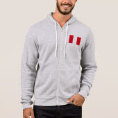 Peru Flag Hoodie (Voorkant)