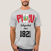 Peru Flag Independence Celebration T-shirt (Voorkant)