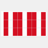 Peru Flag Labels (Vel)