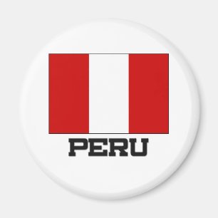 Peru Flag Magneet