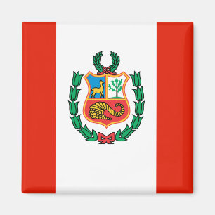 Peru Flag Magneet