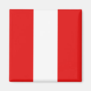 Peru Flag Magnet