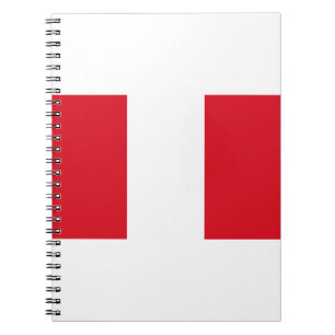 Peru Flag Notitieboek